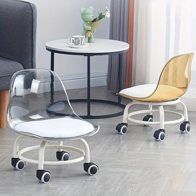 FaveGrove™ Acrylic 360° Rotatable Transparent Chair