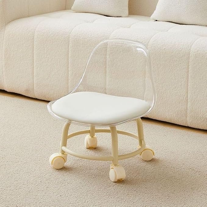 FaveGrove™ Acrylic 360° Rotatable Transparent Chair