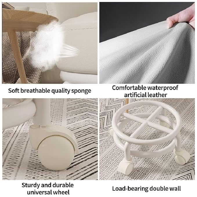 FaveGrove™ Acrylic 360° Rotatable Transparent Chair