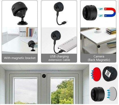 FaveGrove™ AB SmartEye Mini Wireless WiFi Security Camera