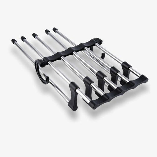 FaveGrove™ 5-In-1 Cloth Steel Hanger
