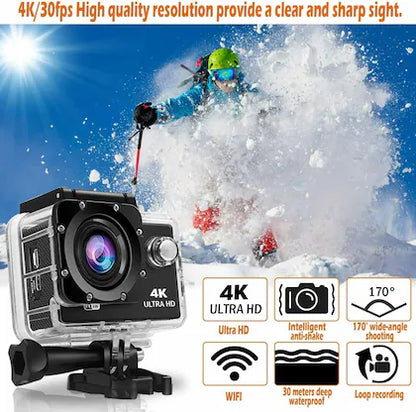FaveGrove™ 4K Sports Action Camera